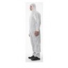 Combinaison de protection Jetable Polypropylène Blanc