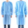 Blouse de protection jetable polypropylène